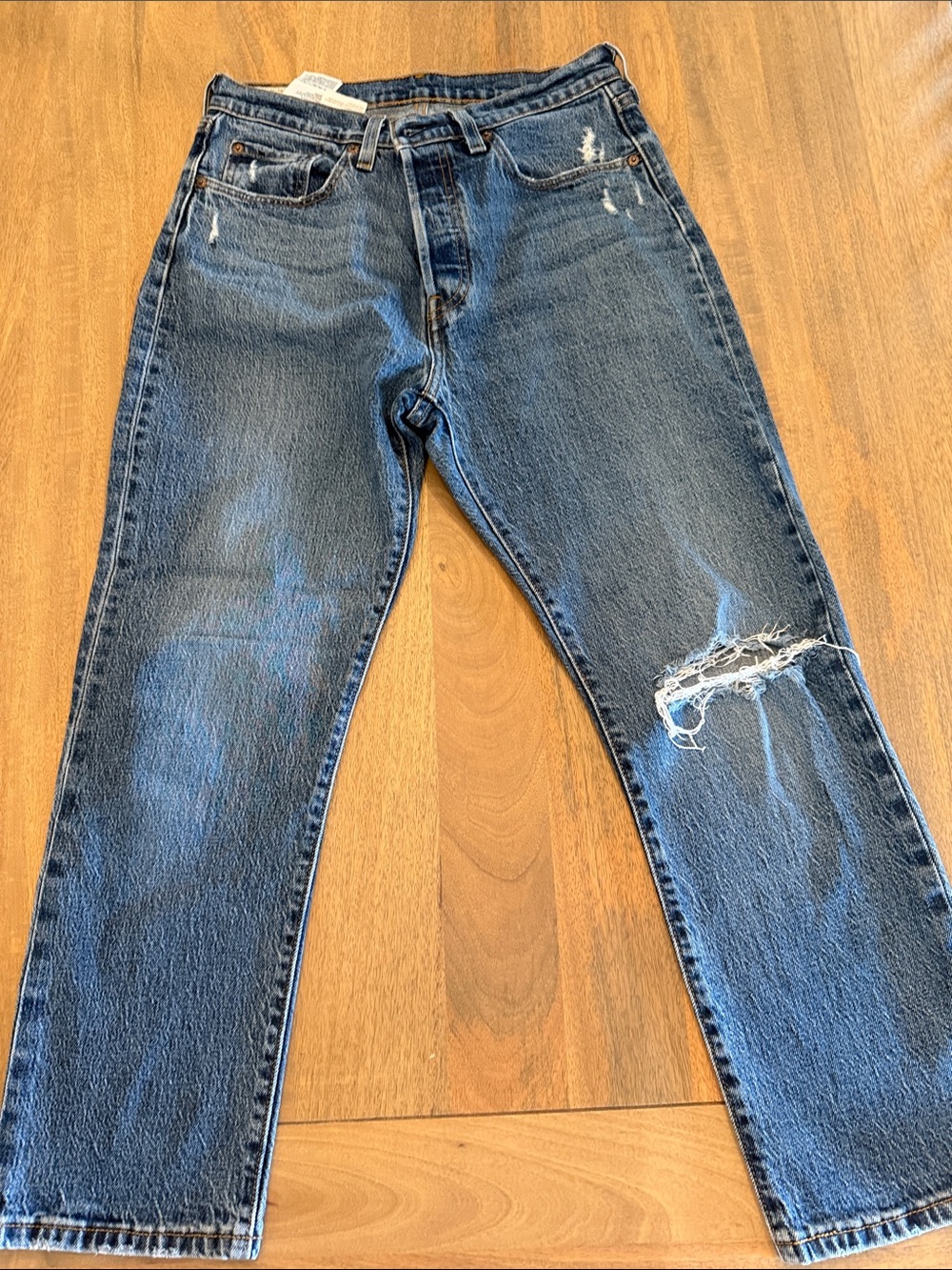 Levi’s 501’s cropped 28/26